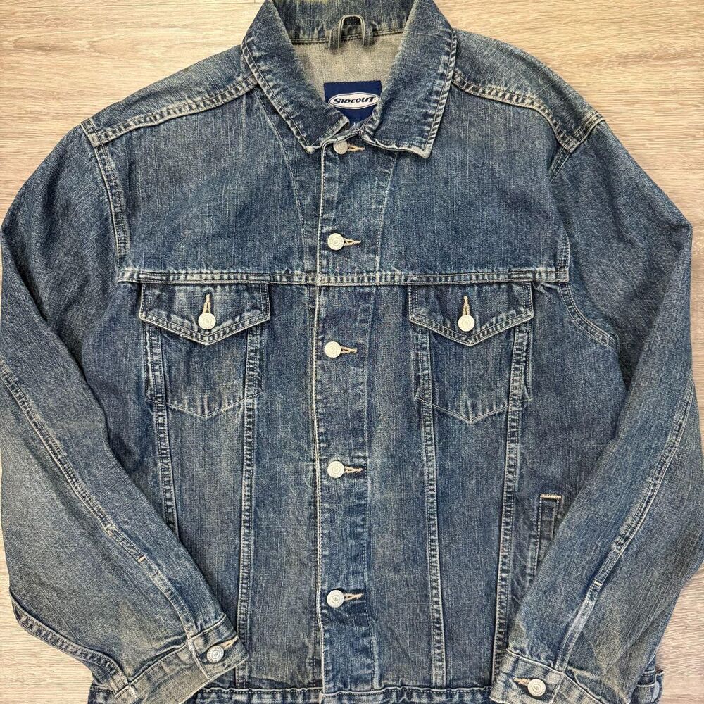 Sideout Men's Blue and Navy Jacket